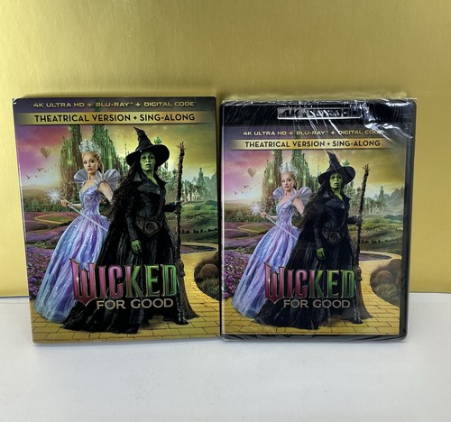 Wicked for good - 4k, blu-ray