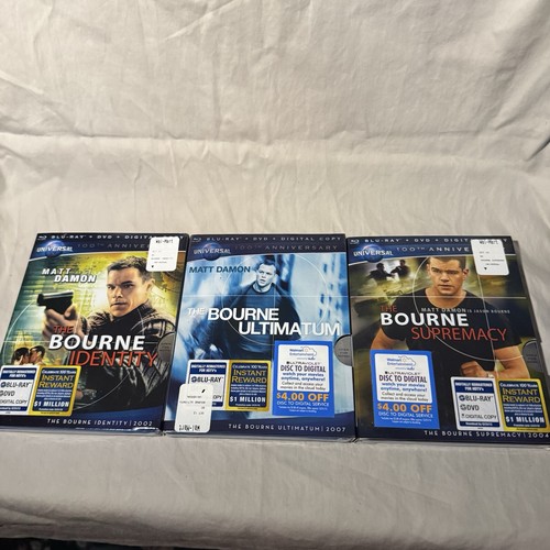 The bourne trilogy blu ray - blu-ray, dvd