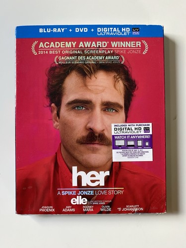 Her blu ray dvd - her, digital